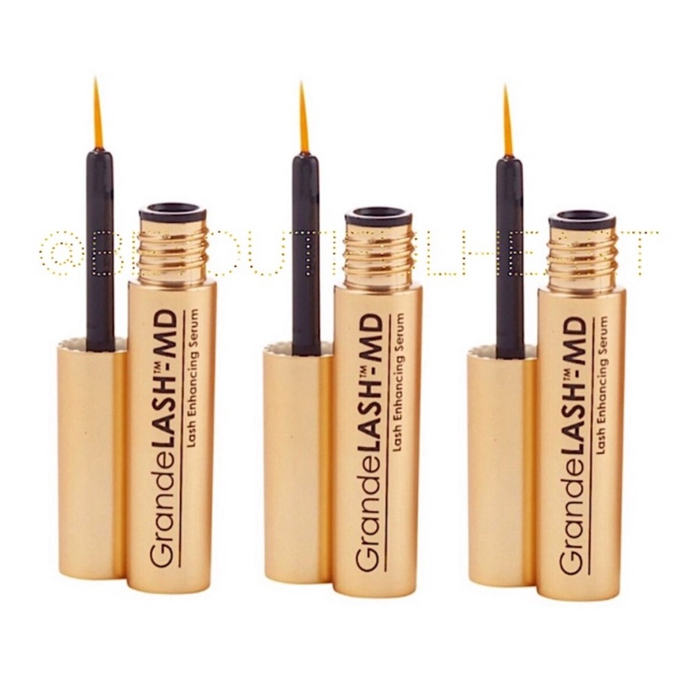 Grande Cosmetics GrandeLASH-MD Mini Lash Enhancing Serum Trio - 12 Week Supply